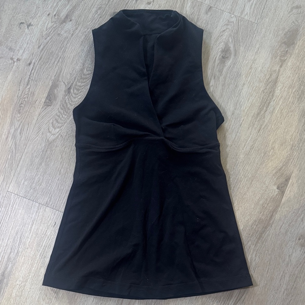 Lululemon Black Sleeveless Top 4